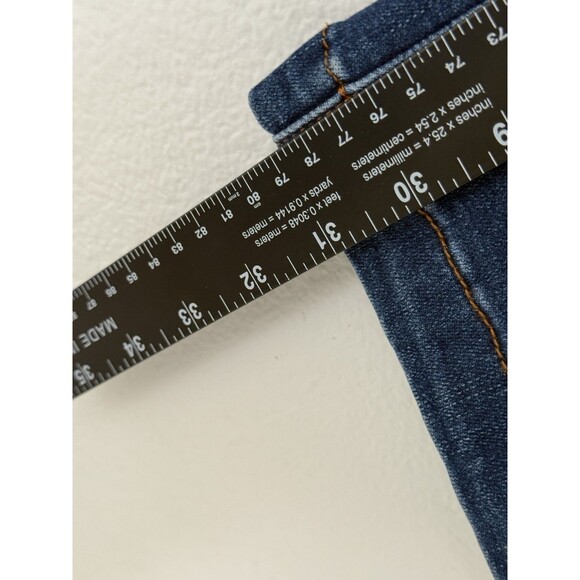 Lucky & Blessed LB Trouser Fit Jeans Size 4 Dark Wash Stretch Denim EUC Bootcut - Picture 8 of 12